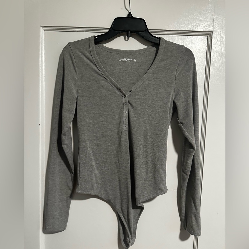 Abercrombie & Fitch Henley bodysuit